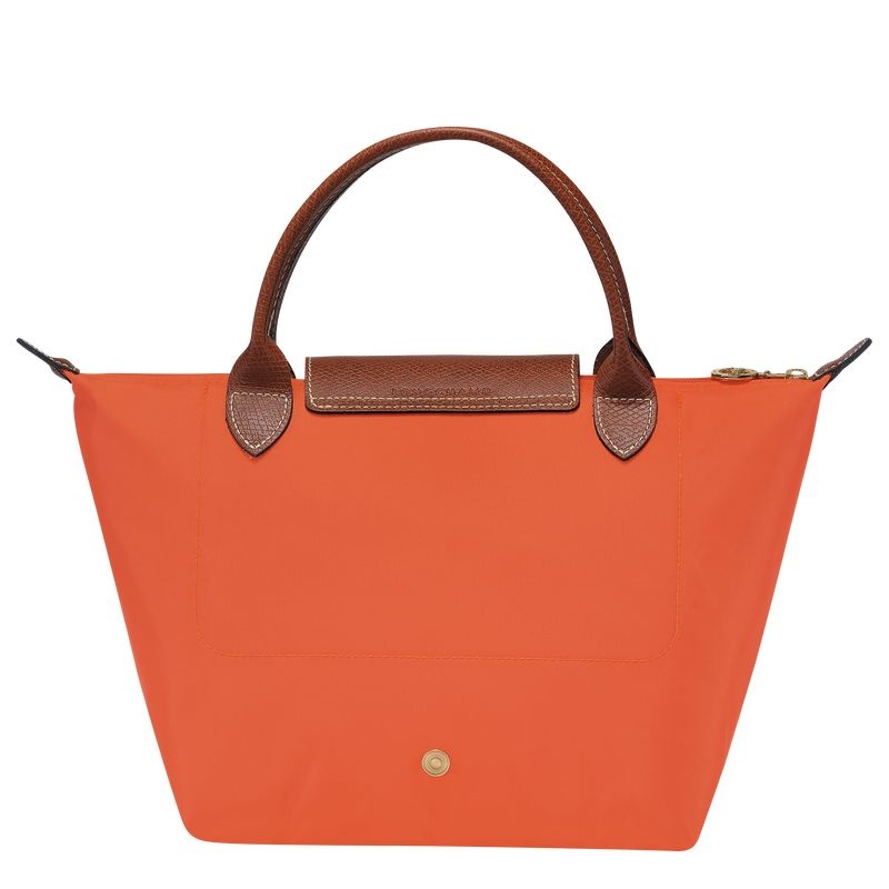 Bolsa de Mão Longchamp Le Pliage Original S Feminino Laranja | 9387-ZYRDO