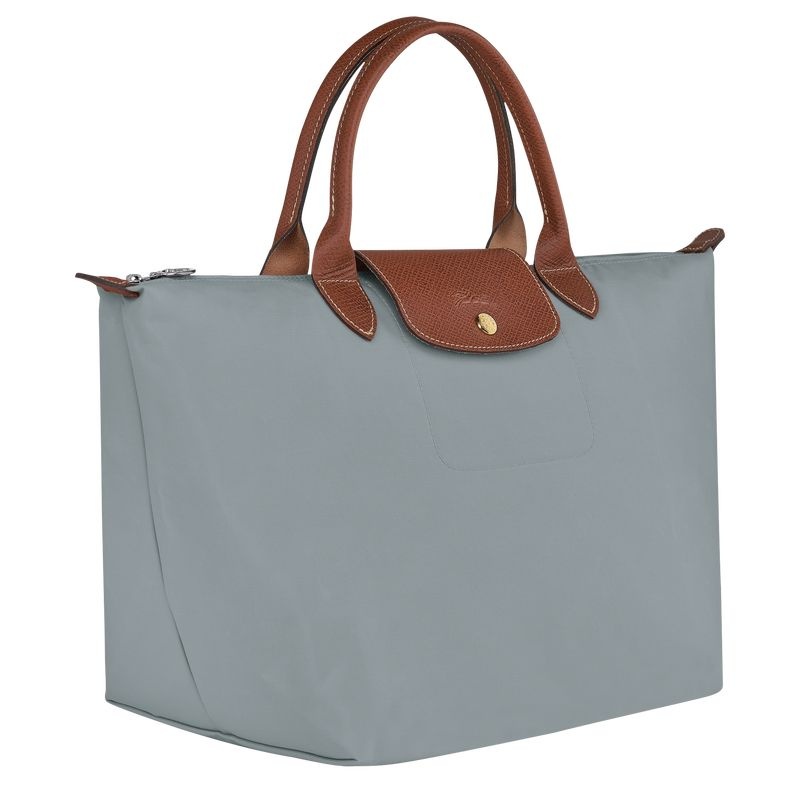 Bolsa de Mão Longchamp Le Pliage Original M Feminino Cinzentas | 5913-FEBLT