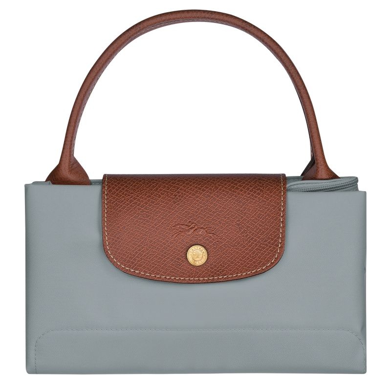 Bolsa de Mão Longchamp Le Pliage Original M Feminino Cinzentas | 5913-FEBLT