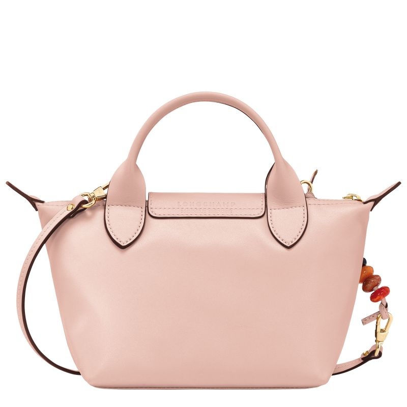 Bolsa de Mão Longchamp Le Pliage Xtra XS Feminino Bege | 0291-UBMZH