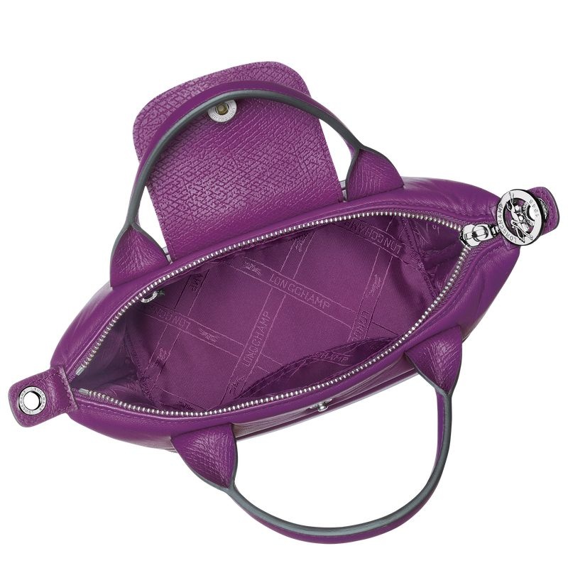 Bolsa de Mão Longchamp Le Pliage Xtra XS Feminino Roxo | 0186-TDWNF