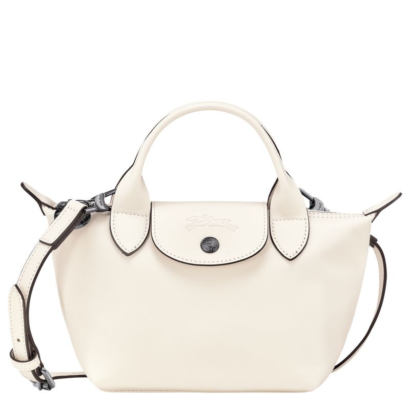 Bolsa de Mão Longchamp Le Pliage Xtra XS Feminino Branco | 1674-RGASM