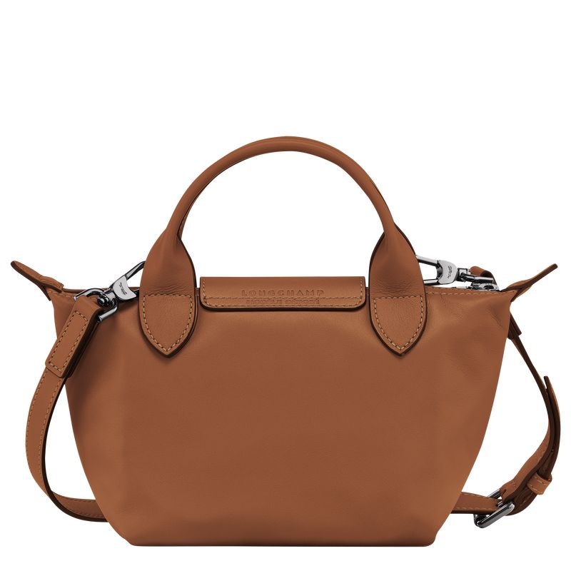 Bolsa de Mão Longchamp Le Pliage Xtra XS Feminino Marrom | 7586-XYEDT