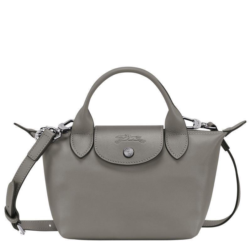 Bolsa de Mão Longchamp Le Pliage Xtra XS Feminino Cinzentas | 0829-XBKER