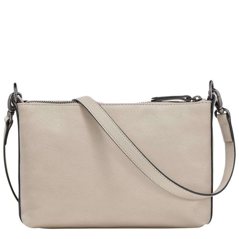 Bolsas Crossbody Longchamp 3D S Feminino Bege | 0912-GXUVS