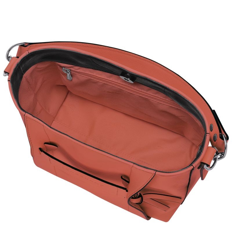 Bolsas Crossbody Longchamp 3D S Feminino Laranja | 6183-WDQCU