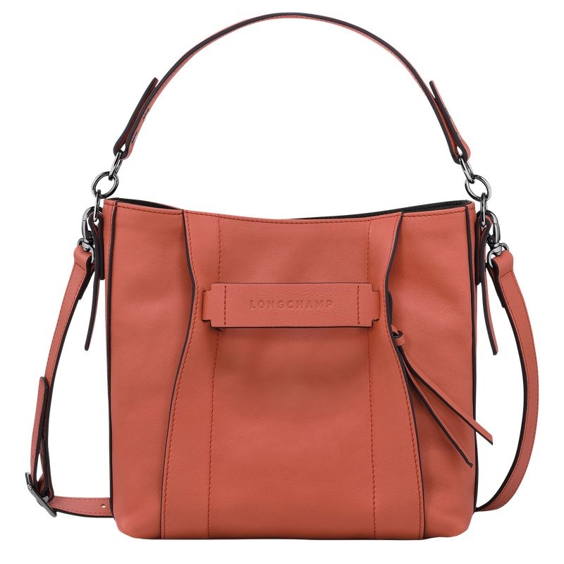 Bolsas Crossbody Longchamp 3D S Feminino Laranja | 6183-WDQCU