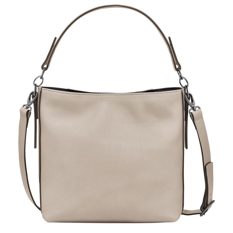 Bolsas Crossbody Longchamp 3D S Feminino Cinzentas | 2864-IAZCJ