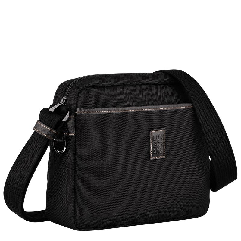 Bolsas Crossbody Longchamp Boxford M Masculino Pretas | 6195-IYMCR