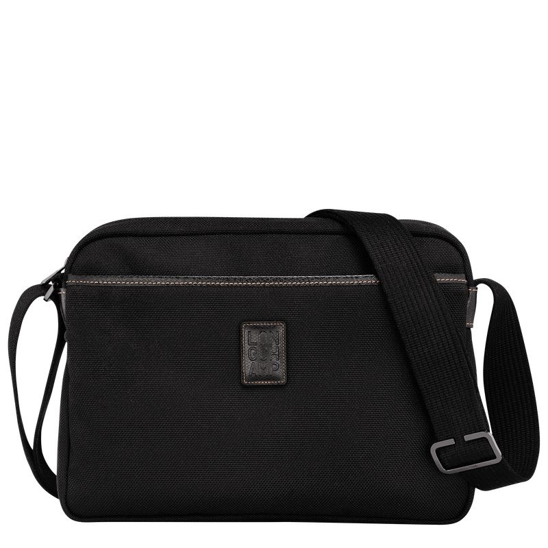 Bolsas Crossbody Longchamp Boxford M Masculino Pretas | 6195-IYMCR