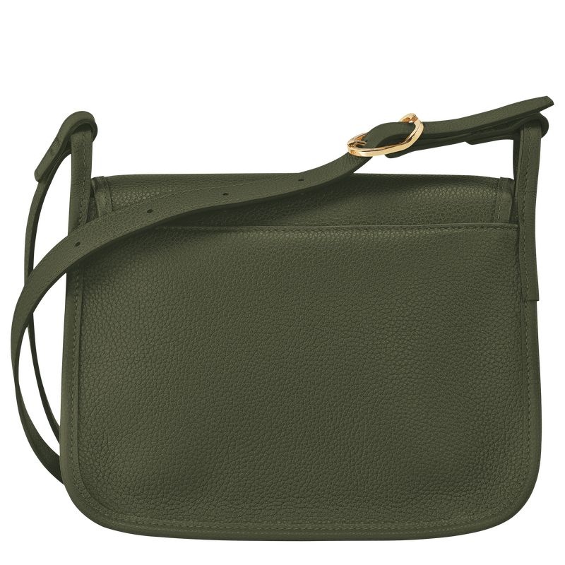 Bolsas Crossbody Longchamp Le Foulonné M Feminino Caqui | 5842-IPANY