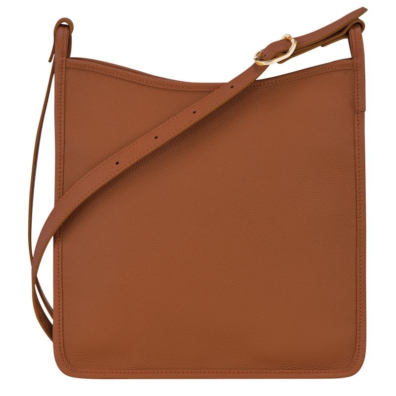 Bolsas Crossbody Longchamp Le Foulonné M Feminino Marrom | 1068-RUNZL