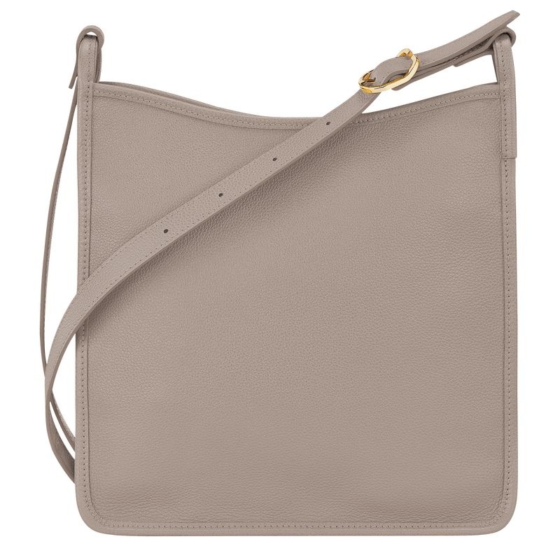 Bolsas Crossbody Longchamp Le Foulonné M Feminino Cinzentas | 8726-SGTRP