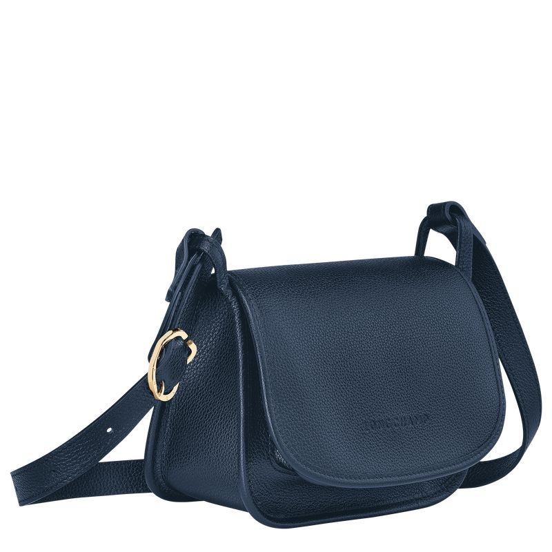 Bolsas Crossbody Longchamp Le Foulonné S Feminino Azul Marinho | 6158-BUDRK