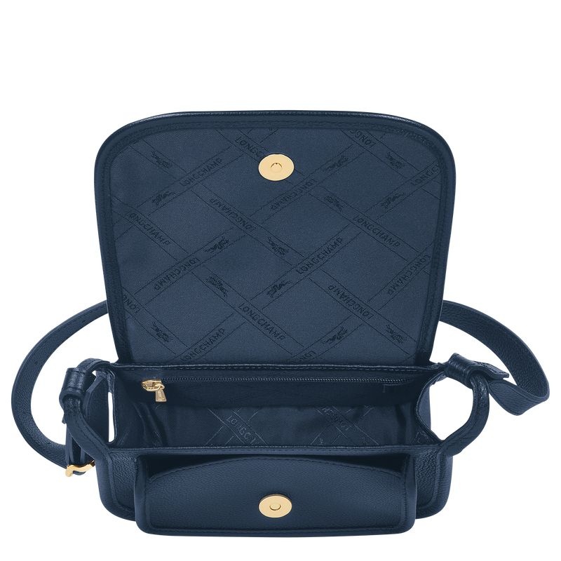 Bolsas Crossbody Longchamp Le Foulonné S Feminino Azul Marinho | 6158-BUDRK