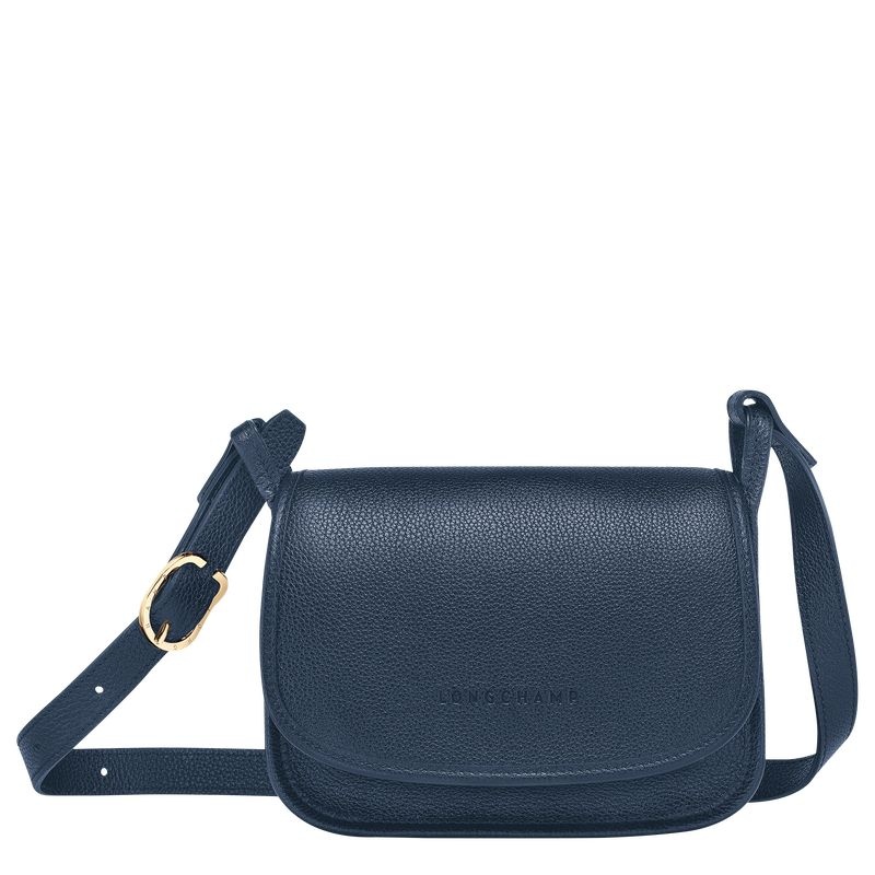 Bolsas Crossbody Longchamp Le Foulonné S Feminino Azul Marinho | 6158-BUDRK