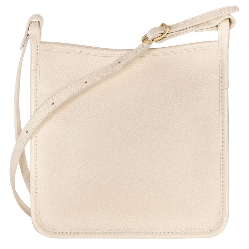 Bolsas Crossbody Longchamp Le Foulonné S Feminino Branco | 9042-ICFQM