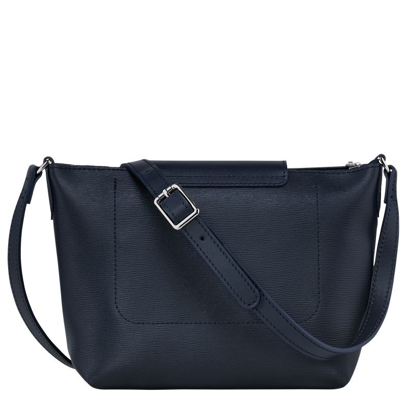 Bolsas Crossbody Longchamp Le Pliage City XS Feminino Azul Marinho | 6729-AGVCI