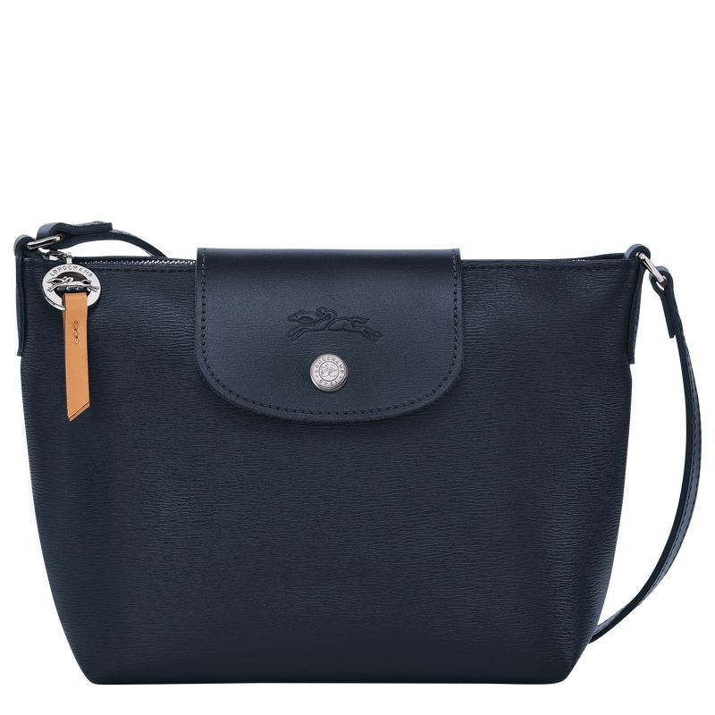 Bolsas Crossbody Longchamp Le Pliage City XS Feminino Azul Marinho | 6729-AGVCI