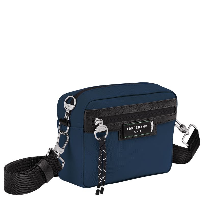 Bolsas Crossbody Longchamp Le Pliage Energy S Masculino Azul Marinho | 3945-WBJIF