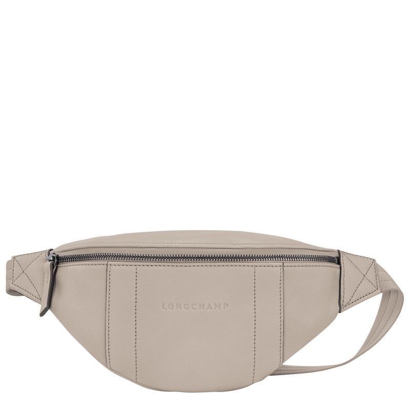 Bolsas De Cintura Longchamp 3D S Feminino Cinzentas | 1578-FRJAG