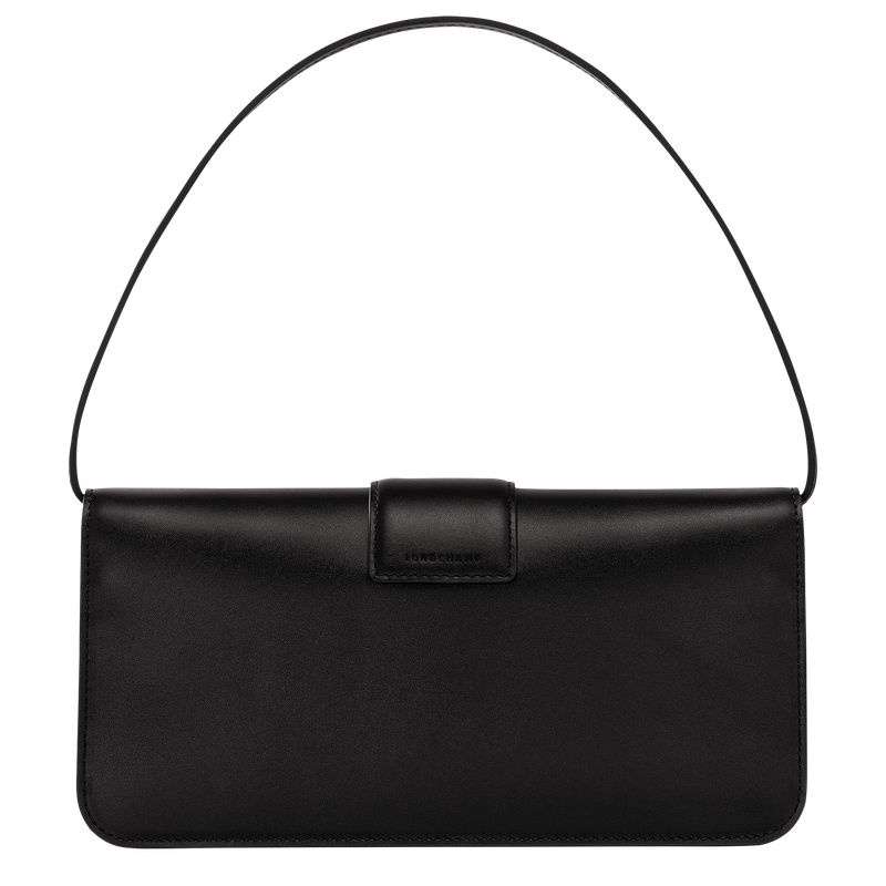 Bolsas De Ombro Longchamp Box-Trot M Feminino Pretas | 7051-OXYEV