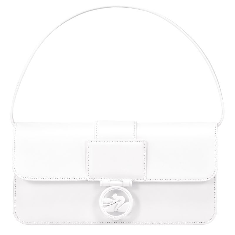 Bolsas De Ombro Longchamp Box-Trot M Feminino Branco | 2781-HDCNL