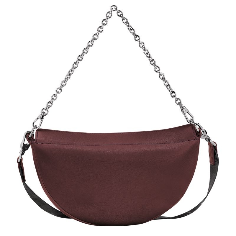 Bolsas De Ombro Longchamp Smile S Feminino Roxo | 5729-MCAYG