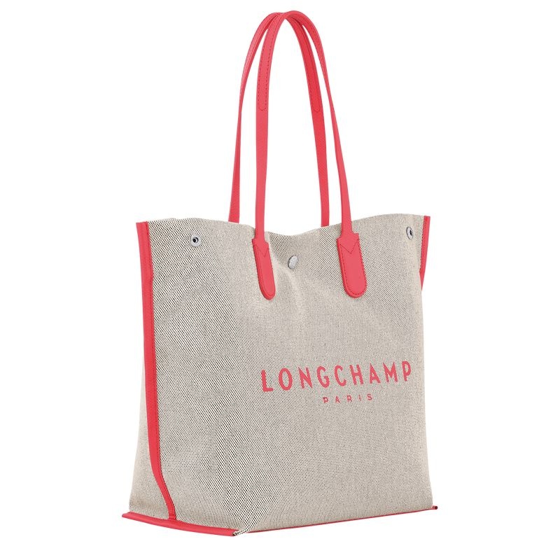 Bolsas Tote Longchamp Essential L Feminino Cinzentas | 9350-NSXDA