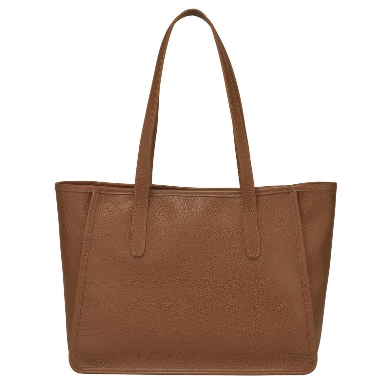 Bolsas Tote Longchamp Le Foulonné L Feminino Marrom | 6320-GUHRS