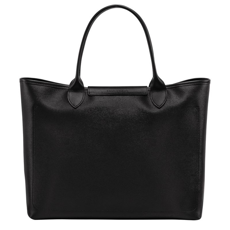 Bolsas Tote Longchamp Le Pliage City L Feminino Pretas | 4270-HXROF