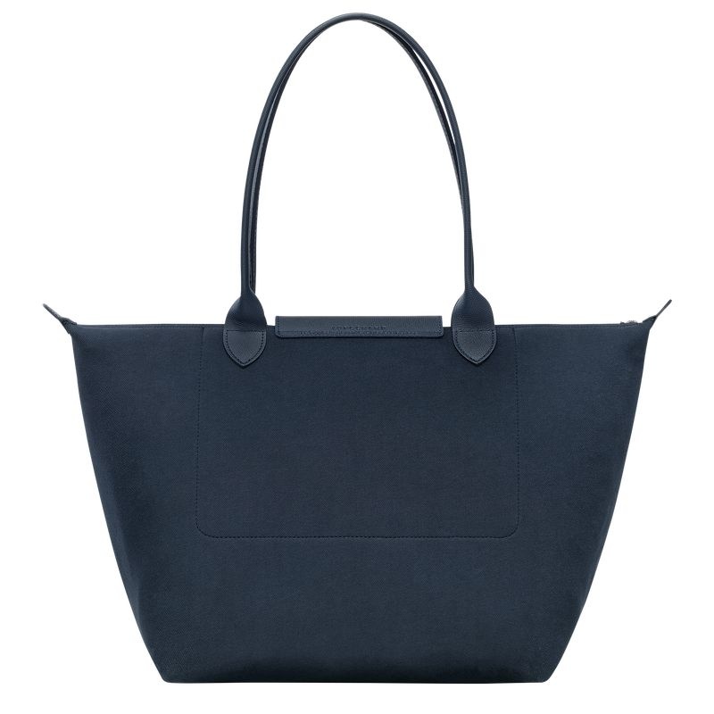 Bolsas Tote Longchamp Le Pliage Coleções L Feminino Azul Marinho | 6170-TWFEI