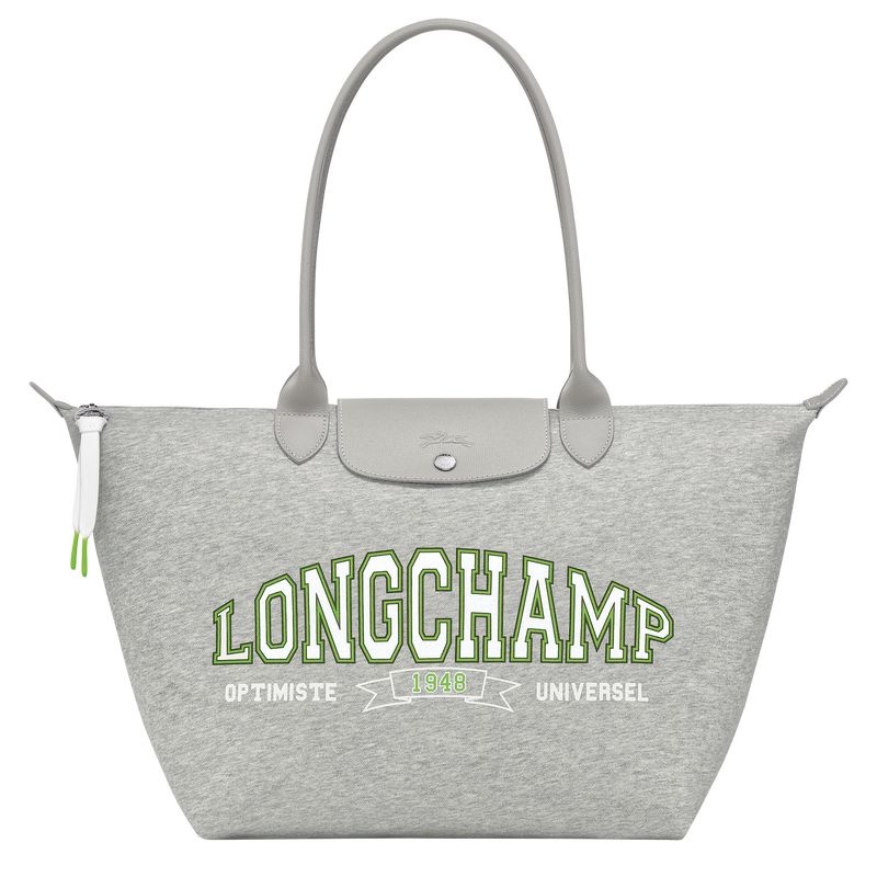 Bolsas Tote Longchamp Le Pliage Coleções L Feminino Cinzentas | 1927-GPOTW