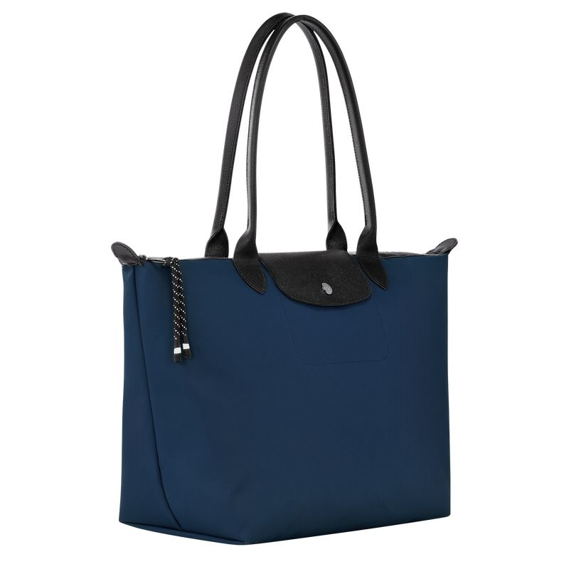 Bolsas Tote Longchamp Le Pliage Energy L Feminino Azul Marinho | 5218-XRUHN