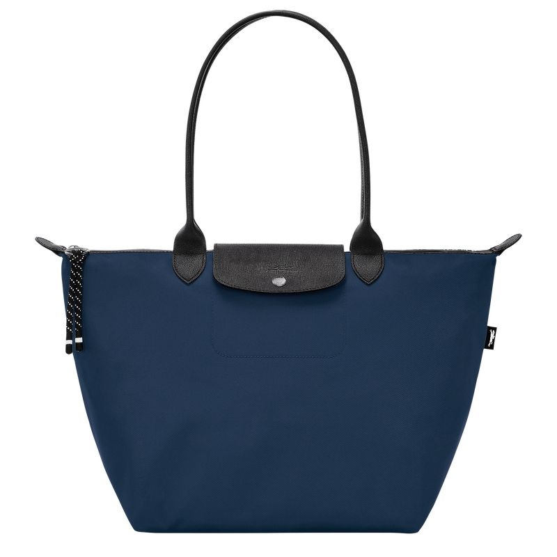 Bolsas Tote Longchamp Le Pliage Energy L Feminino Azul Marinho | 5218-XRUHN