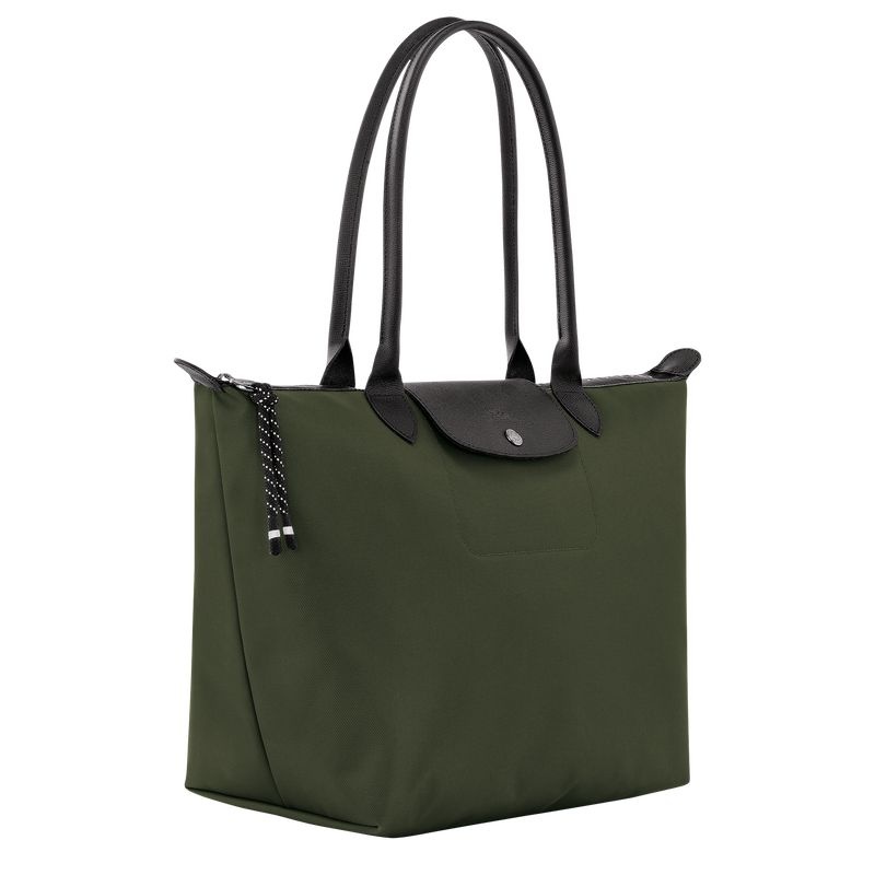 Bolsas Tote Longchamp Le Pliage Energy L Feminino Caqui | 0451-BETML