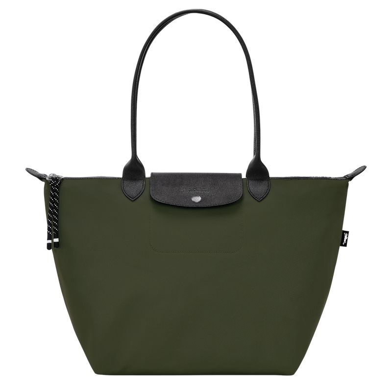 Bolsas Tote Longchamp Le Pliage Energy L Feminino Caqui | 0451-BETML