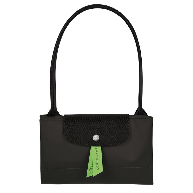 Bolsas Tote Longchamp Le Pliage Green L Feminino Pretas | 8912-BXDIL