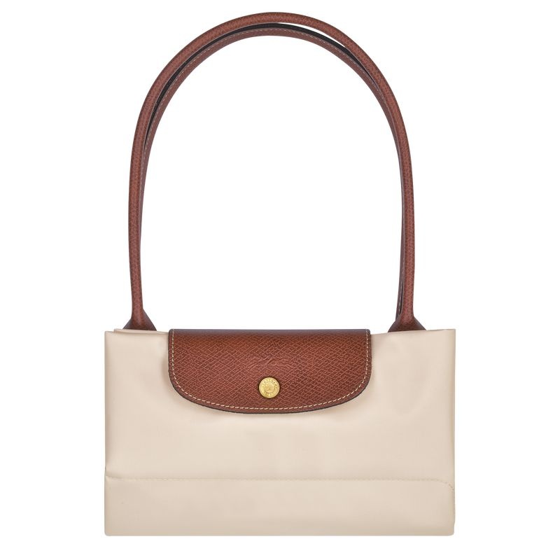 Bolsas Tote Longchamp Le Pliage Original L Feminino Branco | 8315-RINWD