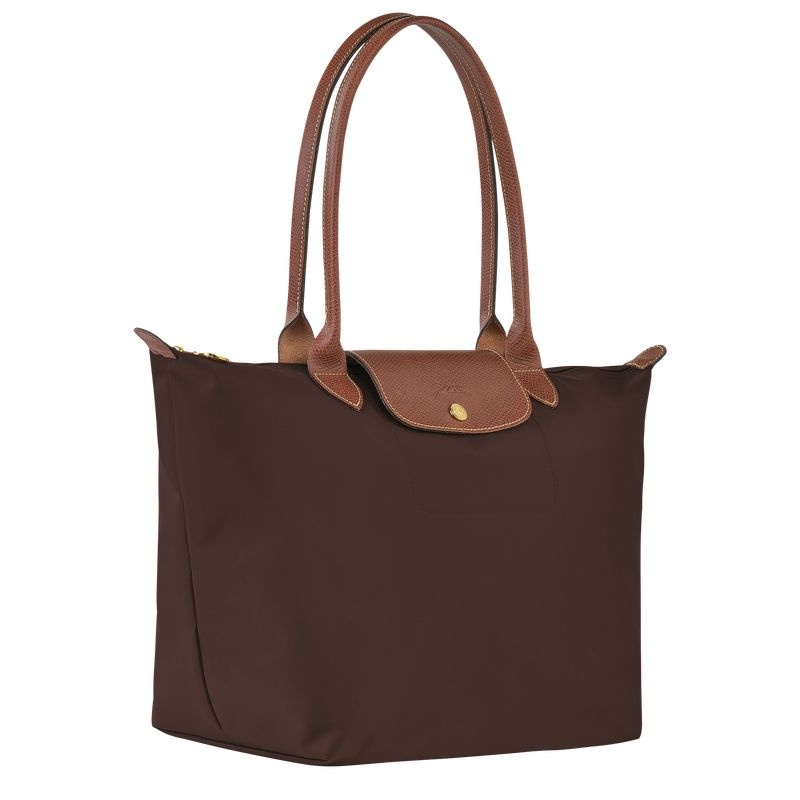 Bolsas Tote Longchamp Le Pliage Original L Feminino Chocolate | 0179-UICSD