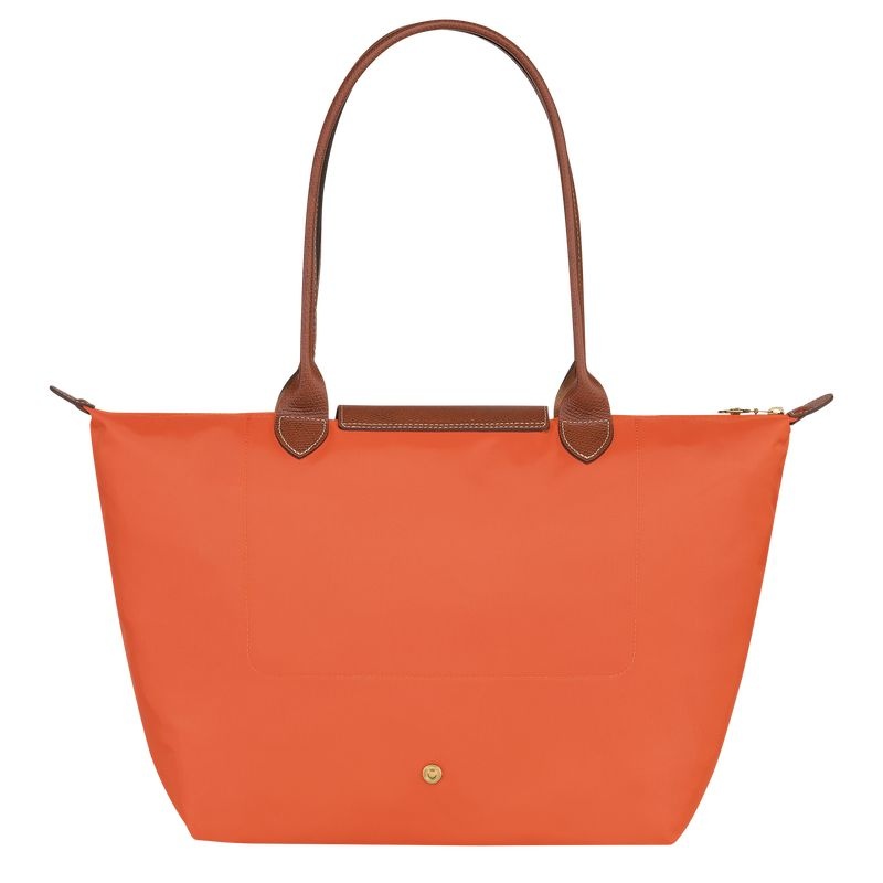 Bolsas Tote Longchamp Le Pliage Original L Feminino Laranja | 5012-DSGCT