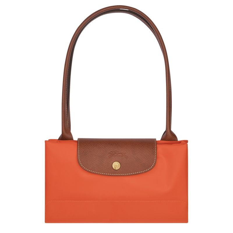 Bolsas Tote Longchamp Le Pliage Original L Feminino Laranja | 5012-DSGCT