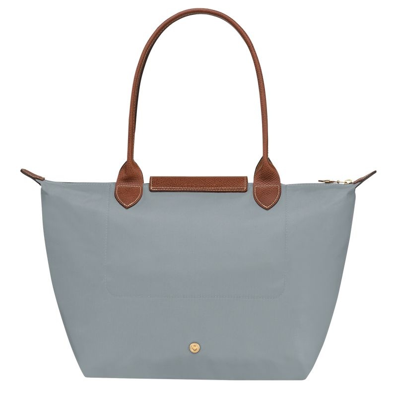 Bolsas Tote Longchamp Le Pliage Original M Feminino Cinzentas | 6587-HNTAP