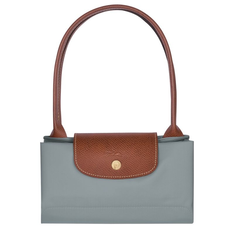 Bolsas Tote Longchamp Le Pliage Original M Feminino Cinzentas | 6587-HNTAP