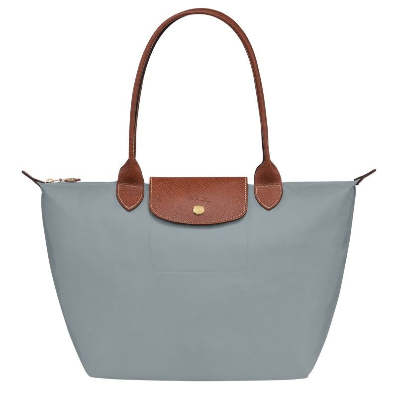 Bolsas Tote Longchamp Le Pliage Original M Feminino Cinzentas | 6587-HNTAP