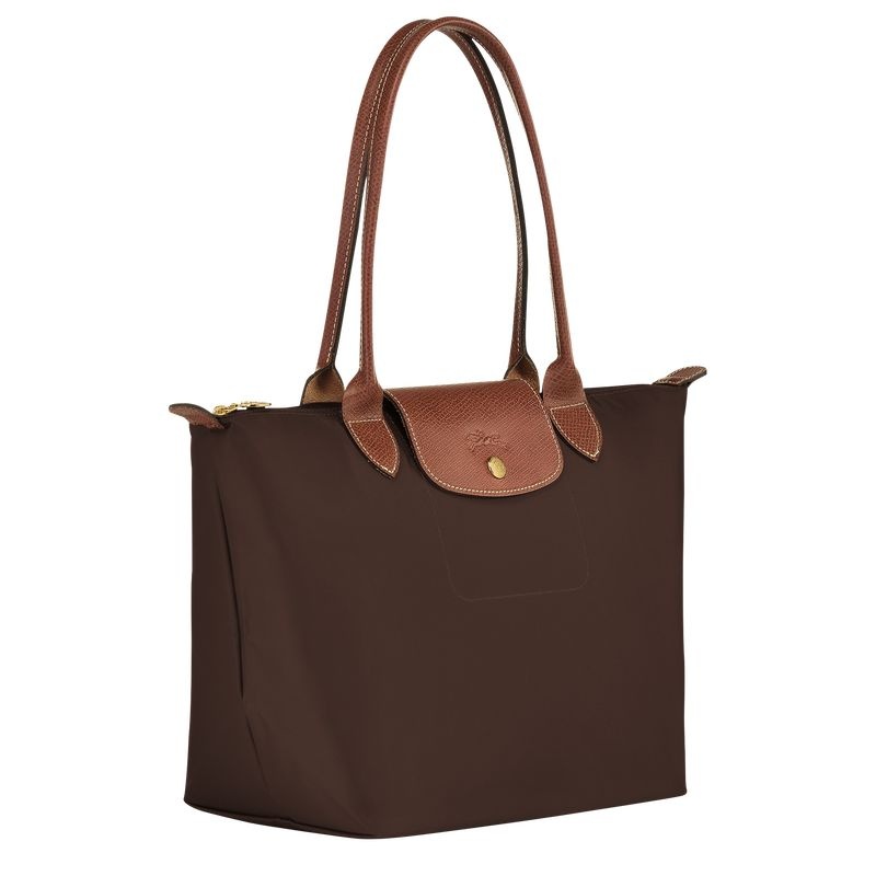 Bolsas Tote Longchamp Le Pliage Original M Feminino Chocolate | 2843-ISCON