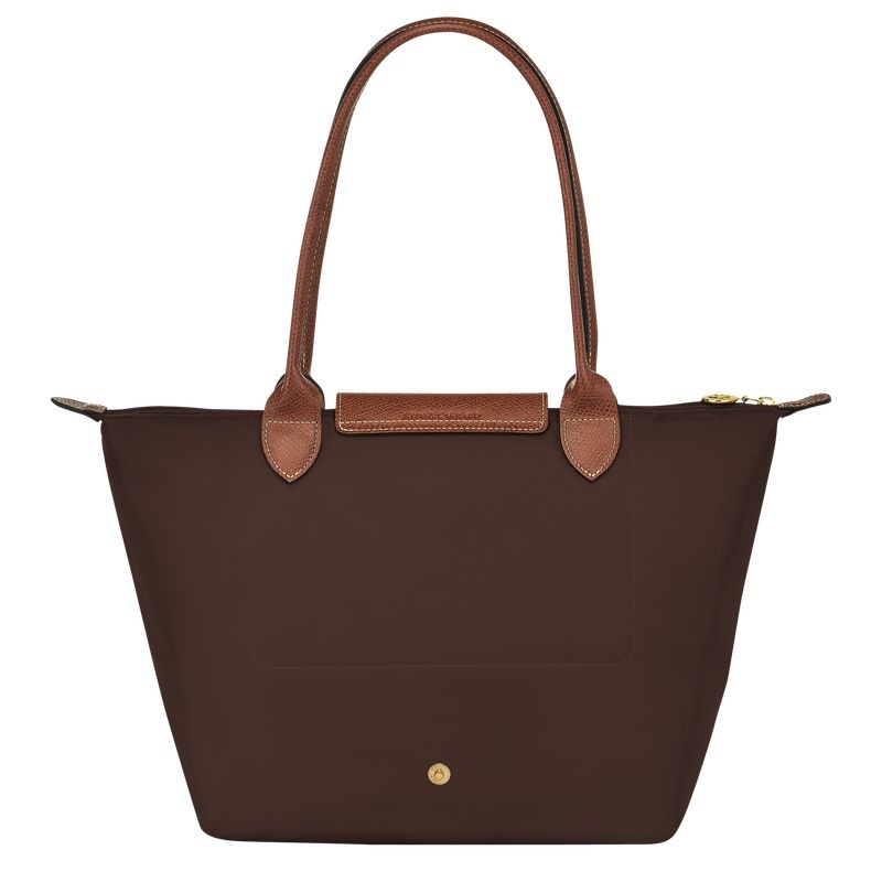 Bolsas Tote Longchamp Le Pliage Original M Feminino Chocolate | 2843-ISCON