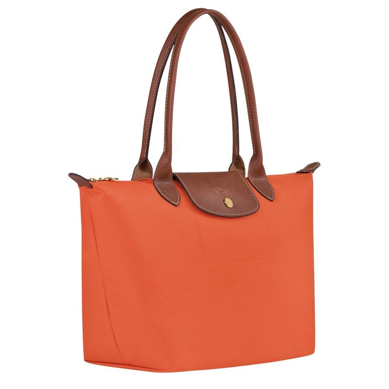 Bolsas Tote Longchamp Le Pliage Original M Feminino Laranja | 3615-KYGEJ