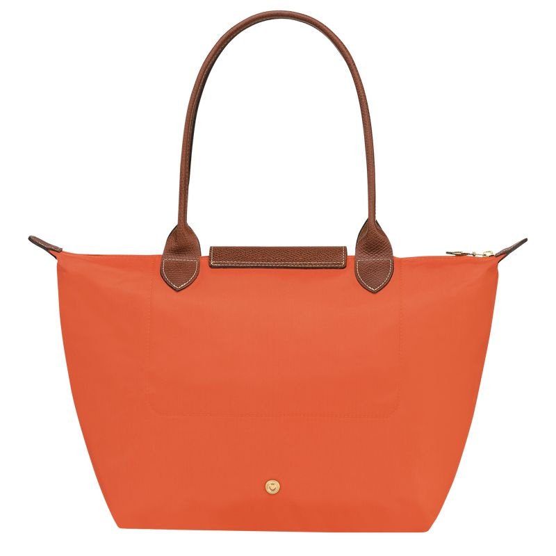 Bolsas Tote Longchamp Le Pliage Original M Feminino Laranja | 3615-KYGEJ