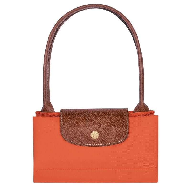 Bolsas Tote Longchamp Le Pliage Original M Feminino Laranja | 3615-KYGEJ